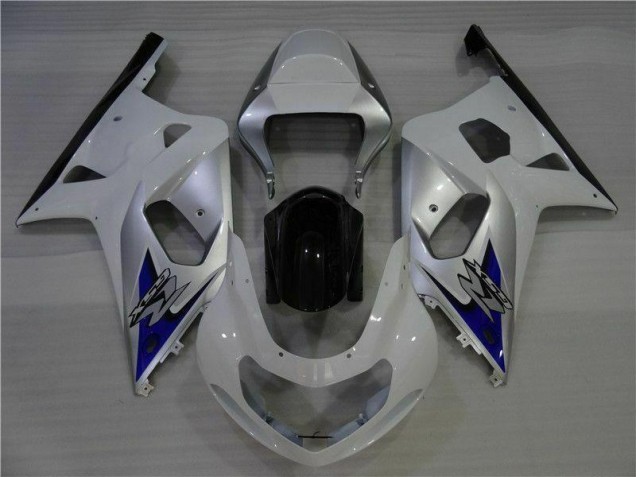 2001-2003 White Silver Suzuki GSXR 600/750 Bike Fairings Canada 2001-2003 White Silver Suzuki GSXR 600/750 Bike Fairings Canada