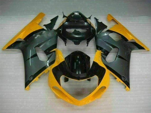 2001-2003 Black Yellow Suzuki GSXR 600/750 Bike Fairing Canada 2001-2003 Black Yellow Suzuki GSXR 600/750 Bike Fairing Canada