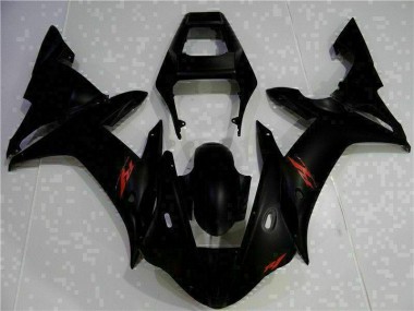 2002-2003 Black Yamaha YZF R1 Motorcycle Fairing Kit Canada