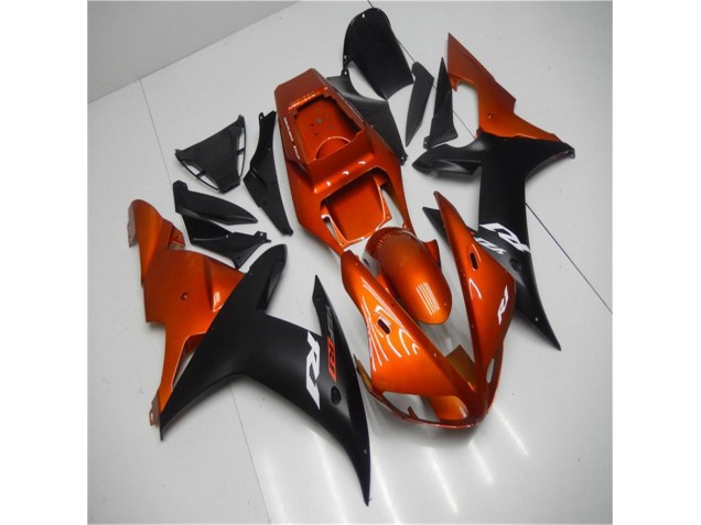 2002-2003 Orange Black Yamaha YZF R1 Bike Fairings Canada 2002-2003 Orange Black Yamaha YZF R1 Bike Fairings Canada