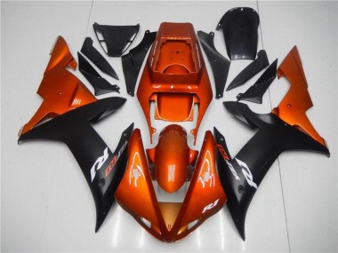 2002-2003 Orange Black Yamaha YZF R1 Bike Fairings Canada