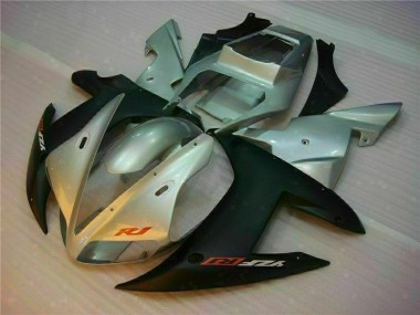 2002-2003 Silver Yamaha YZF R1 Replacement Motorcycle Fairings Canada