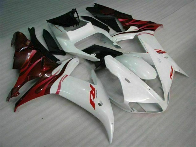 2002-2003 White Yamaha YZF R1 Bike Fairing Kit Canada 2002-2003 White Yamaha YZF R1 Bike Fairing Kit Canada