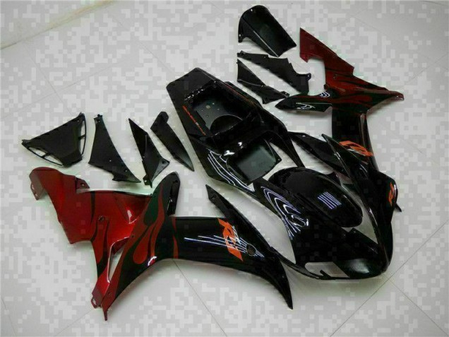 2002-2003 Black Yamaha YZF R1 Motorcylce Fairings Canada 2002-2003 Black Yamaha YZF R1 Motorcylce Fairings Canada