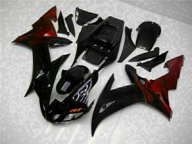 2002-2003 Black Yamaha YZF R1 Motorcycle Fairings Canada 2002-2003 Black Yamaha YZF R1 Motorcycle Fairings Canada