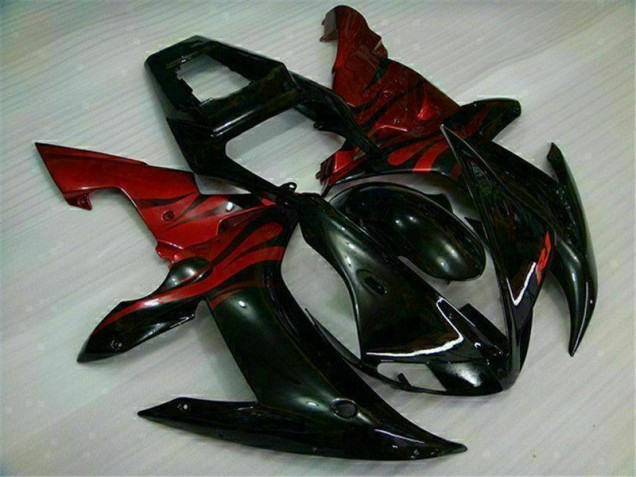 2002-2003 Black Red Yamaha YZF R1 Bike Fairing Canada 2002-2003 Black Red Yamaha YZF R1 Bike Fairing Canada