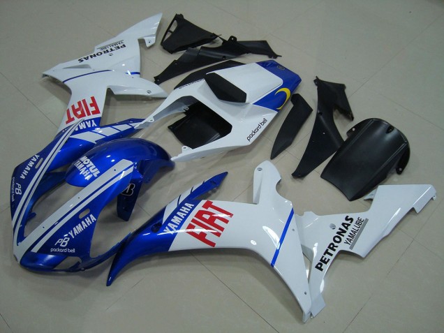 2002-2003 Blue White Yamaha YZF R1 Motorcycle Fairings Kit Canada 2002-2003 Blue White Yamaha YZF R1 Motorcycle Fairings Kit Canada