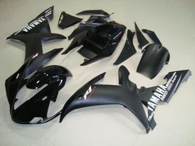 2002-2003 Matte Black White Yamaha YZF R1 Motorcycle Fairings Canada 2002-2003 Matte Black White Yamaha YZF R1 Motorcycle Fairings Canada