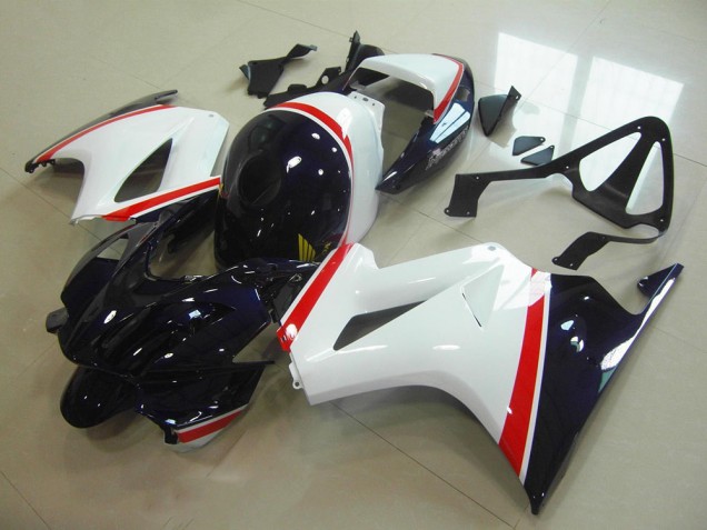 2002-2013 White Dark Blue Honda VFR800 Motorbike Fairing Canada 2002-2013 White Dark Blue Honda VFR800 Motorbike Fairing Canada