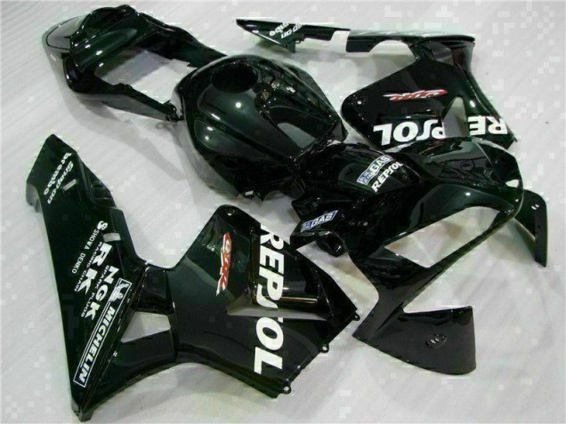 2003-2004 Black Repsol Honda CBR600RR Motorbike Fairing Canada