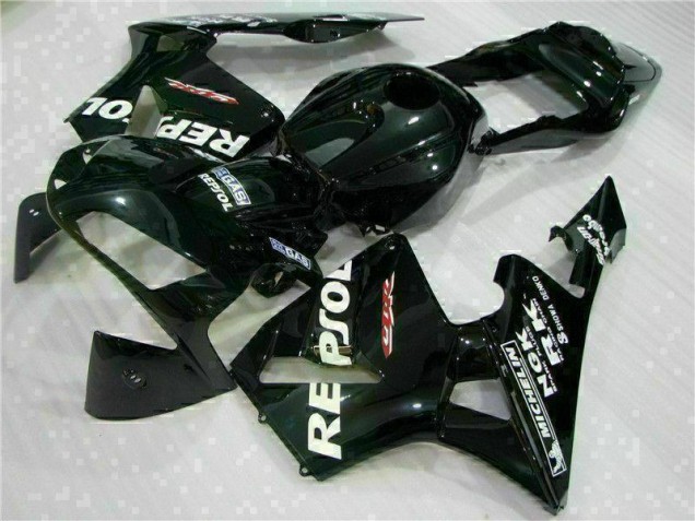 2003-2004 Black Repsol Honda CBR600RR Motorbike Fairing Canada