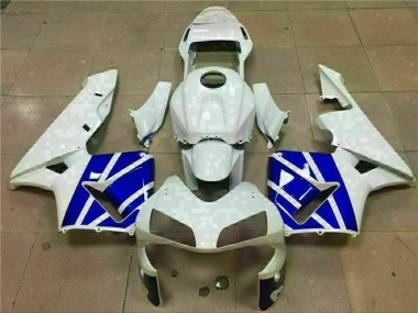2003-2004 White Blue Honda CBR600RR Bike Fairings Canada