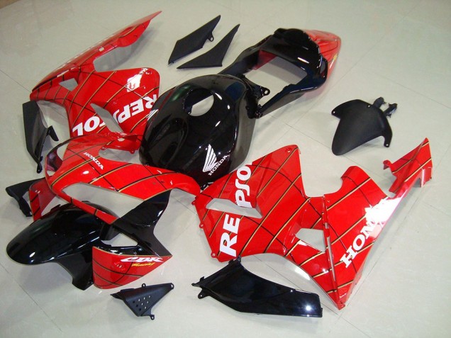 2003-2004 Black Spider Man Repsol Honda CBR600RR Motorcycle Fairing Kits Canada 2003-2004 Black Spider Man Repsol Honda CBR600RR Motorcycle Fairing Kits Canada
