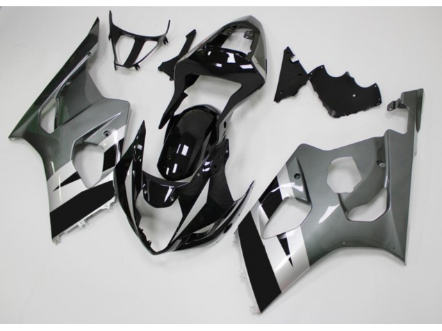 2003-2004 Black Grey Suzuki GSXR 1000 Moto Fairings Canada 2003-2004 Black Grey Suzuki GSXR 1000 Moto Fairings Canada