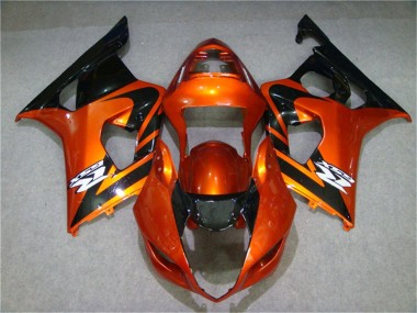2003-2004 Orange Black Suzuki GSXR 1000 Motorcycle Fairing Kits Canada