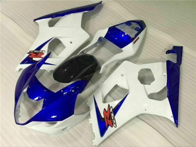 2003-2004 White Blue Suzuki GSXR 1000 Bike Fairings Canada 2003-2004 White Blue Suzuki GSXR 1000 Bike Fairings Canada