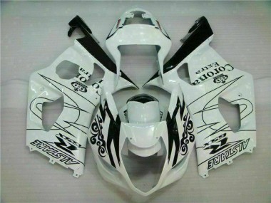 2003-2004 White Suzuki GSXR 1000 Motor Bike Fairings Canada