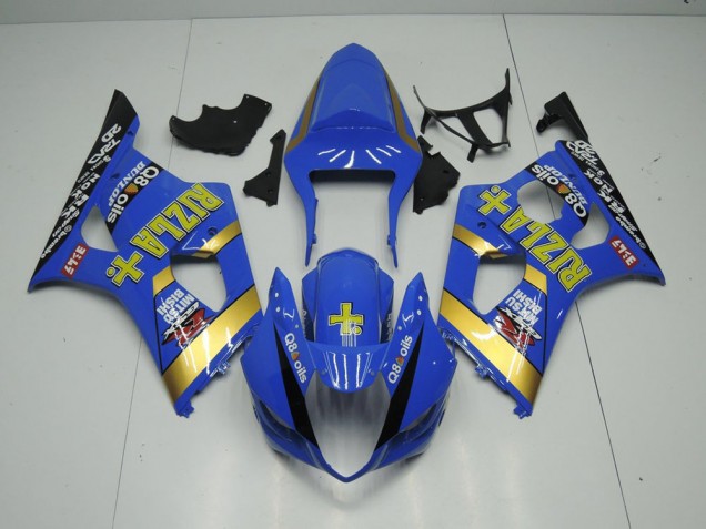 2003-2004 Blue Rizla Suzuki GSXR 1000 Motorcycle Fairings Kits Canada 2003-2004 Blue Rizla Suzuki GSXR 1000 Motorcycle Fairings Kits Canada