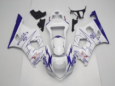 2003-2004 Blue Whie Corona Suzuki GSXR 1000 Moto Fairings Canada