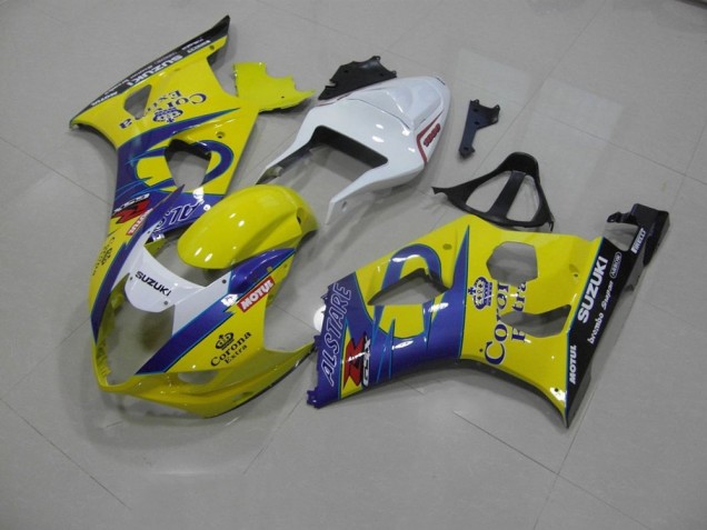 2003-2004 Yellow Corona Suzuki GSXR 1000 Bike Fairing Canada 2003-2004 Yellow Corona Suzuki GSXR 1000 Bike Fairing Canada