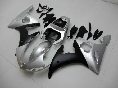 2003-2005 Silver Black Yamaha YZF R6 Motorcylce Fairings Canada