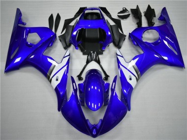 2003-2005 Blue White Yamaha YZF R6 Bike Fairings Canada