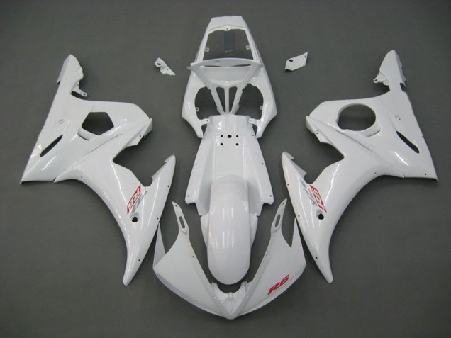 2003-2005 White Yamaha YZF R6 Motorbike Fairings Canada 2003-2005 White Yamaha YZF R6 Motorbike Fairings Canada