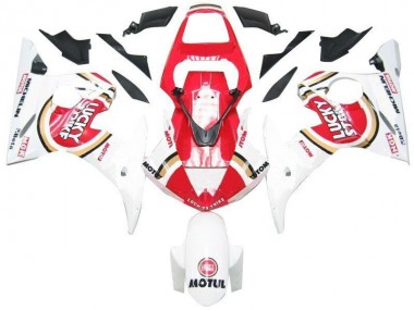 2003-2005 White Red Lucky Strike Yamaha YZF R6 Replacement Fairings Canada