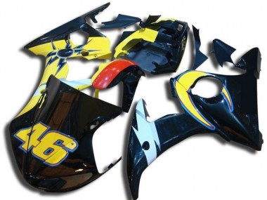 2003-2005 Number 46 Yamaha YZF R6 Bike Fairing Kit Canada