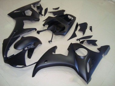2003-2005 Matte Black Yamaha YZF R6 Moto Fairings Canada