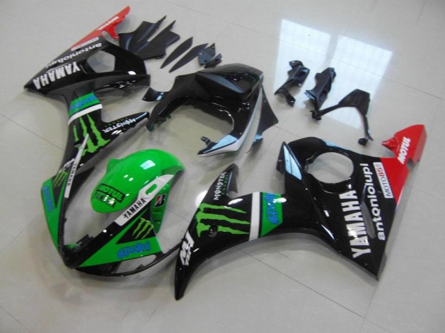 2003-2005 Green Monster Yamaha YZF R6 Replacement Motorcycle Fairings Canada 2003-2005 Green Monster Yamaha YZF R6 Replacement Motorcycle Fairings Canada