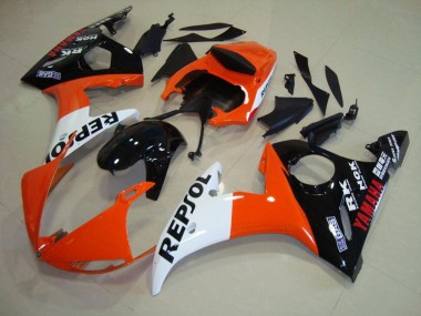 2003-2005 Repsol Yamaha YZF R6 Motorcycle Fairings Kit Canada