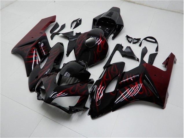 2004-2005 Red Black Honda CBR1000RR Motorbike Fairing Kits Canada 2004-2005 Red Black Honda CBR1000RR Motorbike Fairing Kits Canada