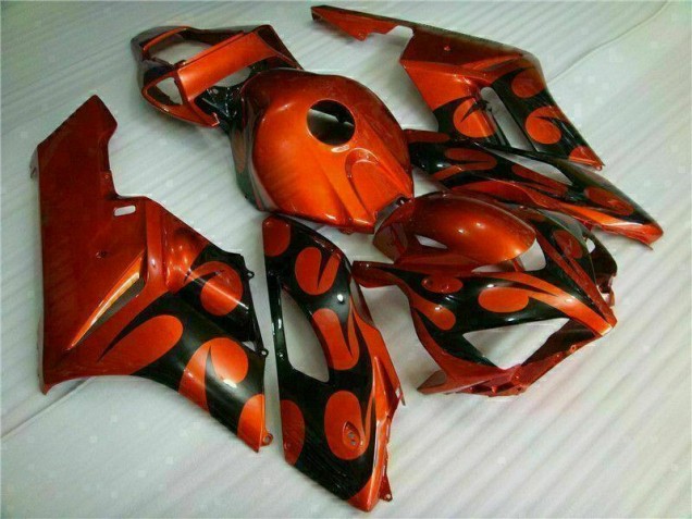 2004-2005 Orange Black Honda CBR1000RR Motorcyle Fairings Canada 2004-2005 Orange Black Honda CBR1000RR Motorcyle Fairings Canada