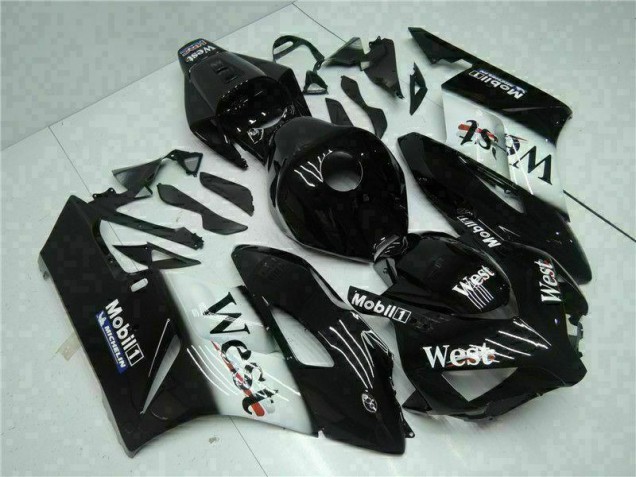 2004-2005 Black West Honda CBR1000RR Replacement Motorcycle Fairings Canada 2004-2005 Black West Honda CBR1000RR Replacement Motorcycle Fairings Canada