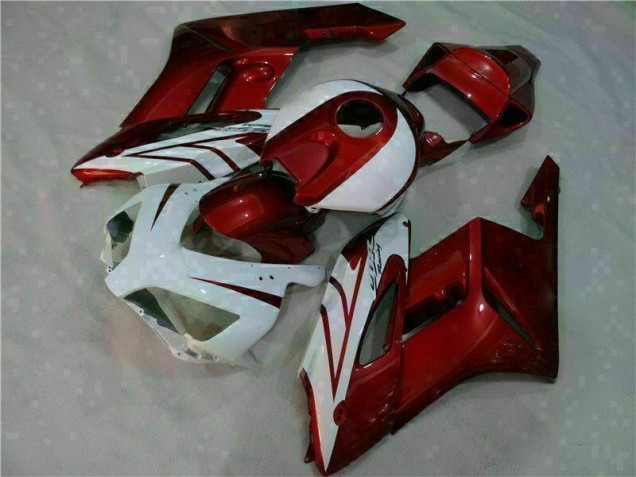 2004-2005 White Red Honda CBR1000RR Bike Fairing Kit Canada