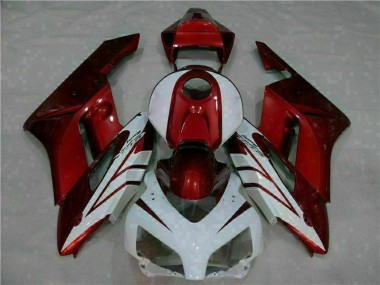 2004-2005 White Red Honda CBR1000RR Bike Fairing Kit Canada