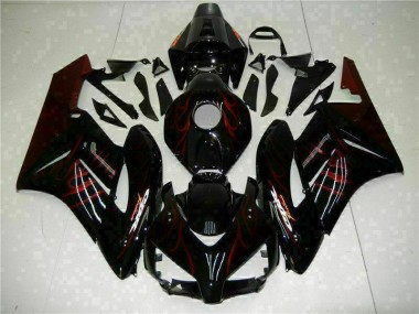 2004-2005 Red Flame Black Honda CBR1000RR Replacement Fairings Canada