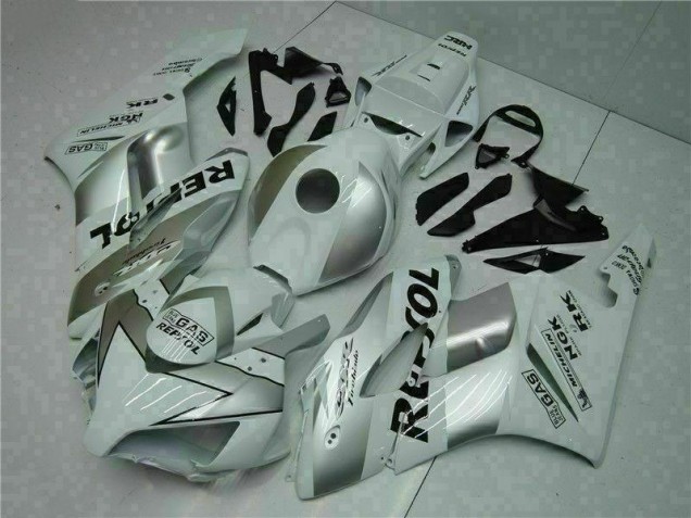 2004-2005 Silver White Repsol Honda CBR1000RR Motorcylce Fairings Canada 2004-2005 Silver White Repsol Honda CBR1000RR Motorcylce Fairings Canada