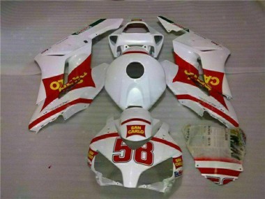 2004-2005 White Red Honda CBR1000RR Motorcycle Fairings Canada