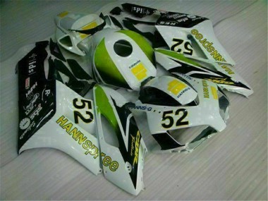 2004-2005 White Green Hannspree 52 Honda CBR1000RR Bike Fairing Canada