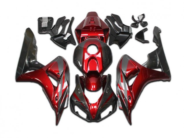 2004-2005 Candy Red Grey Black Honda CBR1000RR Bike Fairings Canada 2004-2005 Candy Red Grey Black Honda CBR1000RR Bike Fairings Canada