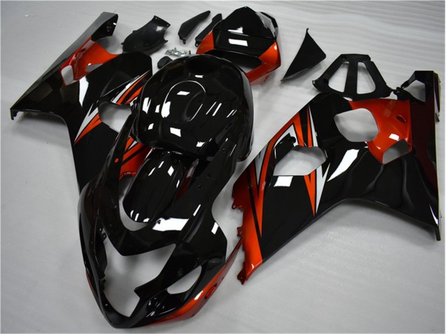 2004-2005 Orange Black Suzuki GSXR 600/750 Motor Bike Fairings Canada 2004-2005 Orange Black Suzuki GSXR 600/750 Motor Bike Fairings Canada
