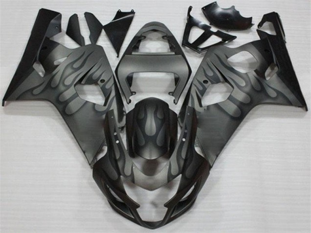 2004-2005 Black Grey Suzuki GSXR 600/750 Motorcylce Fairings Canada 2004-2005 Black Grey Suzuki GSXR 600/750 Motorcylce Fairings Canada
