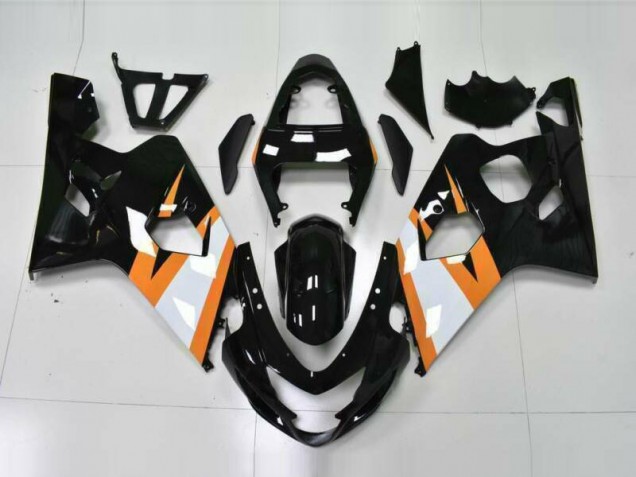 2004-2005 Orange Black Suzuki GSXR 600/750 Motorcycle Fairings Canada 2004-2005 Orange Black Suzuki GSXR 600/750 Motorcycle Fairings Canada