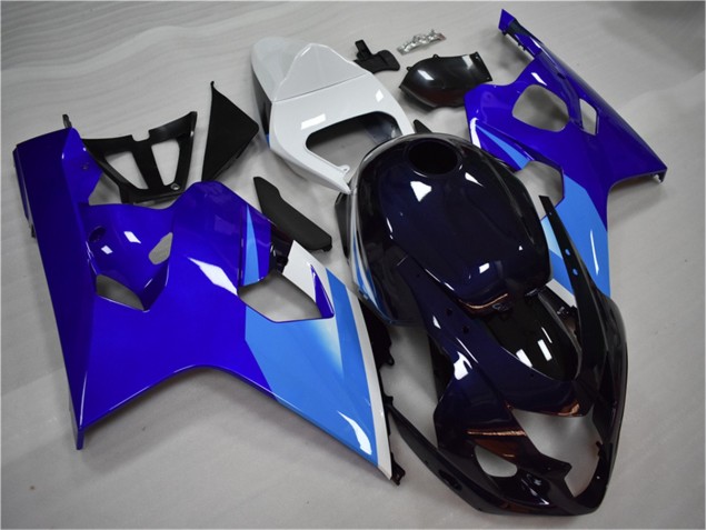 2004-2005 Blue White Suzuki GSXR 600/750 Bike Fairing Kit Canada 2004-2005 Blue White Suzuki GSXR 600/750 Bike Fairing Kit Canada