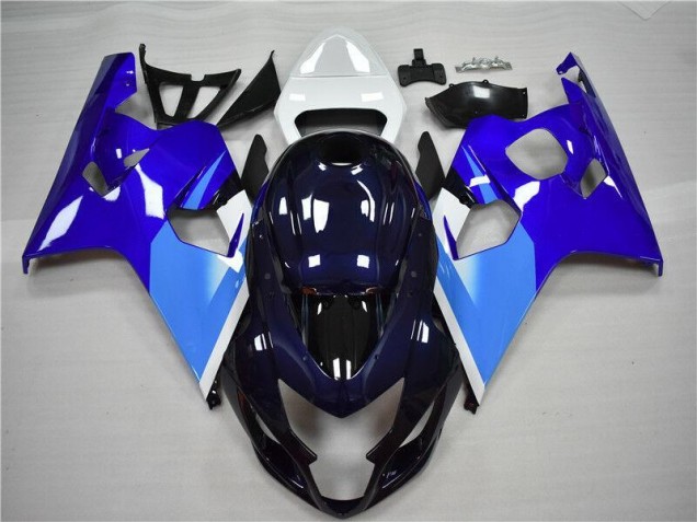 2004-2005 Blue White Suzuki GSXR 600/750 Bike Fairing Kit Canada 2004-2005 Blue White Suzuki GSXR 600/750 Bike Fairing Kit Canada