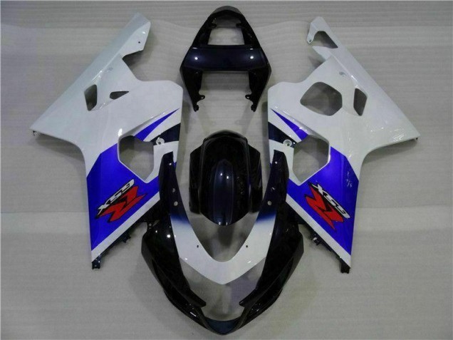 2004-2005 Blue White Suzuki GSXR 600/750 Motorcycle Replacement Fairings Canada 2004-2005 Blue White Suzuki GSXR 600/750 Motorcycle Replacement Fairings Canada