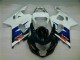 2004-2005 White Black Suzuki GSXR 600/750 Motorcycle Fairing Canada 2004-2005 White Black Suzuki GSXR 600/750 Motorcycle Fairing Canada
