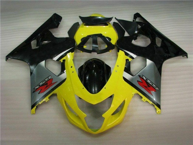 2004-2005 Yellow Black Suzuki GSXR 600/750 Motorbike Fairing Canada 2004-2005 Yellow Black Suzuki GSXR 600/750 Motorbike Fairing Canada